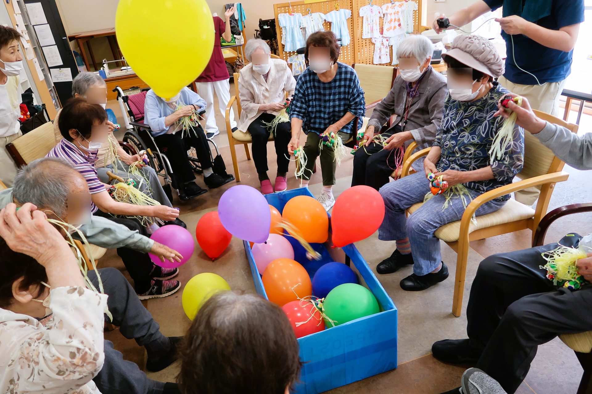 介護老人保健施設 ザ・シーズンのデイケアで七夕祭りを行いましたの画像です